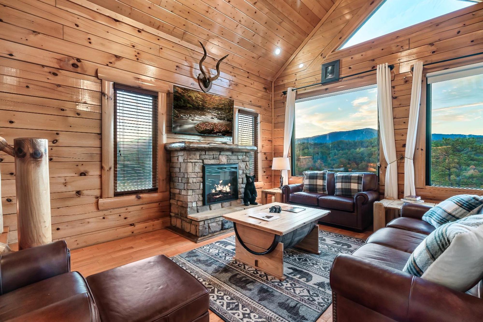 Epic Mountain Views, Hot Tub, Game Room, Sleeps 10 Sevierville Buitenkant foto