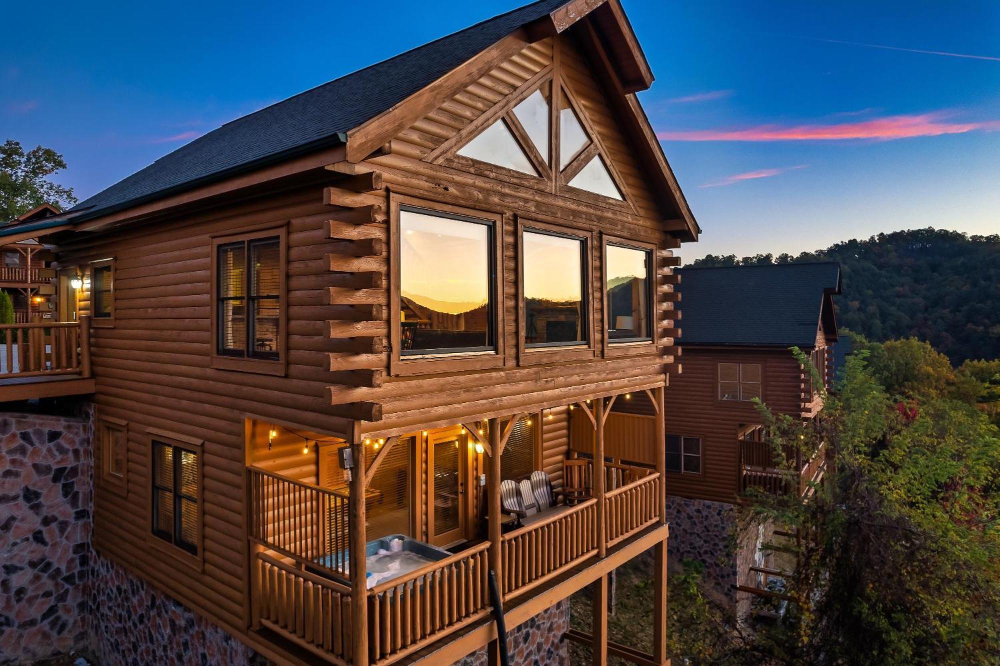 Epic Mountain Views, Hot Tub, Game Room, Sleeps 10 Sevierville Buitenkant foto