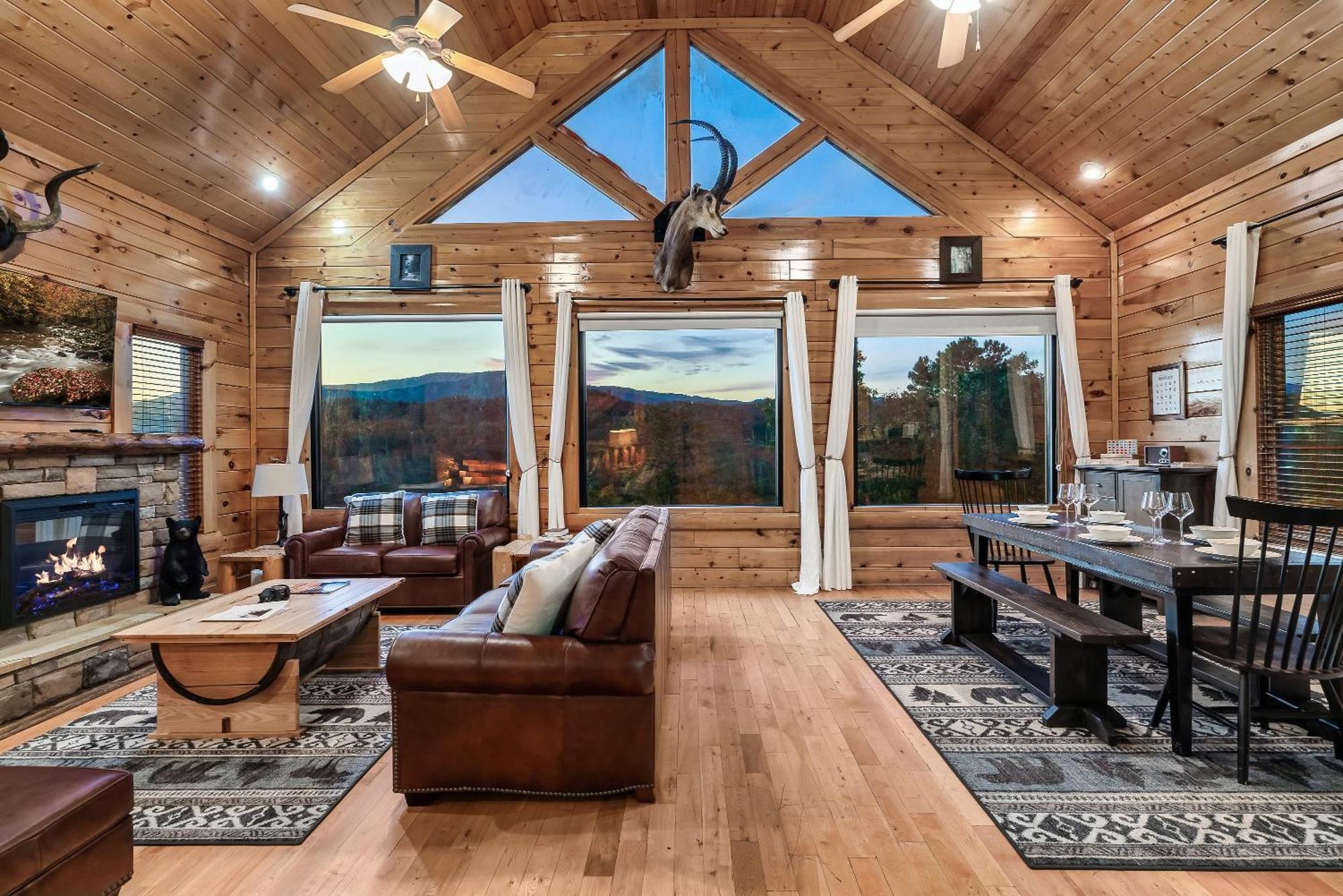 Epic Mountain Views, Hot Tub, Game Room, Sleeps 10 Sevierville Buitenkant foto